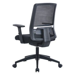 Ergonomic Adjustable Mesh Chair – Black